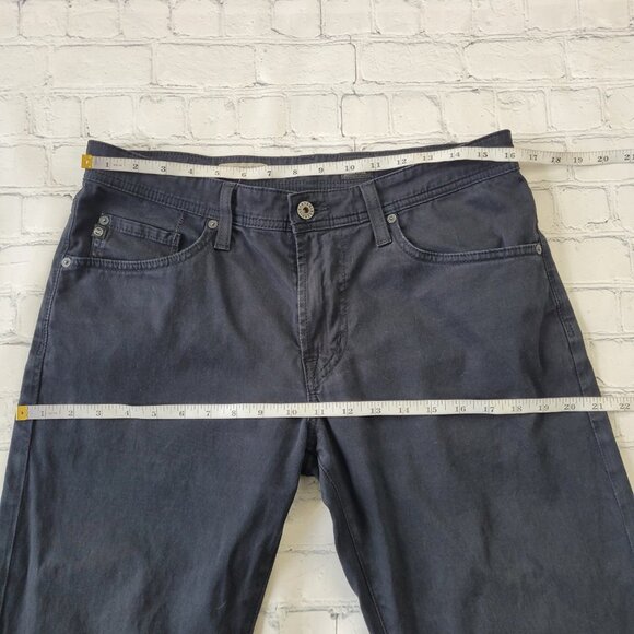 AG Adriano Goldschmied men's the protege straight leg jeans size 32/34 - Picture 6 of 15